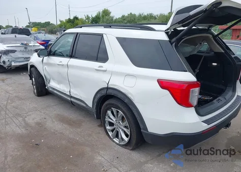 2020 Ford Explorer Xlt z USA, uszkodzony, nr VIN 1FMSK8DH7LGC08028